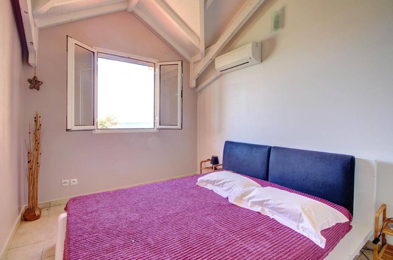 Crystal Beach, Vue Mer, Acces Direct Plage Et Piscine, Clim Seze Exterior foto